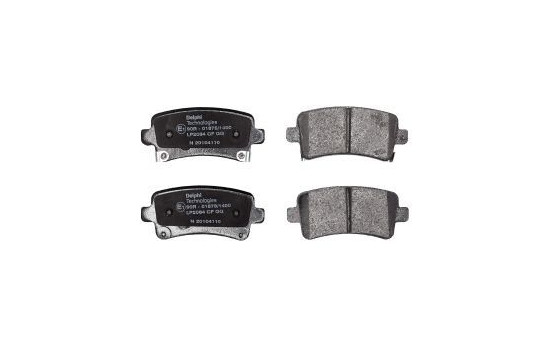 Brake Pad Set, disc brake LP2084 Delphi, Image 2