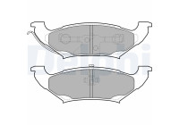 Brake Pad Set, disc brake LP2085 Delphi
