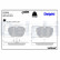 Brake Pad Set, disc brake LP2090 Delphi
