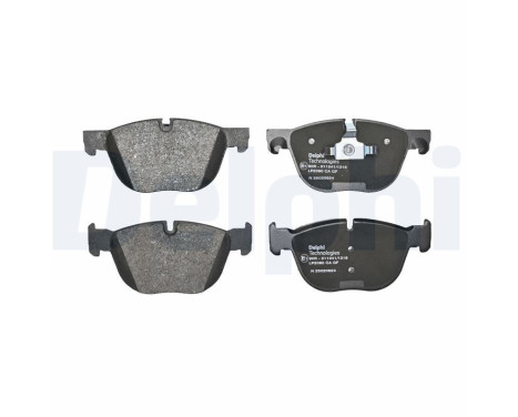 Brake Pad Set, disc brake LP2090 Delphi, Image 3