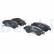 Brake Pad Set, disc brake LP2093 Delphi, Thumbnail 2