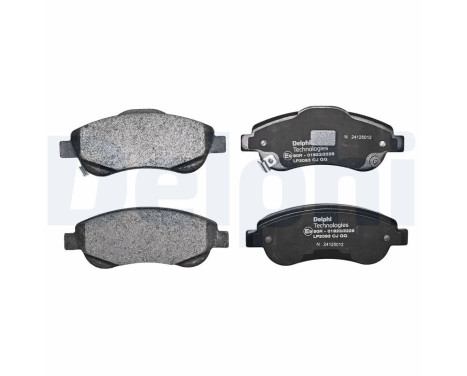Brake Pad Set, disc brake LP2093 Delphi, Image 3