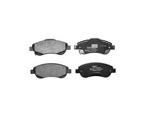 Brake Pad Set, disc brake LP2093 Delphi, Image 2