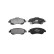 Brake Pad Set, disc brake LP2093 Delphi, Thumbnail 2