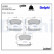 Brake Pad Set, disc brake LP2093 Delphi, Thumbnail 3