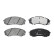 Brake Pad Set, disc brake LP2094 Delphi, Thumbnail 3
