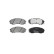 Brake Pad Set, disc brake LP2094 Delphi, Thumbnail 2