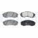 Brake Pad Set, disc brake LP2094 Delphi, Thumbnail 2