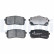 Brake Pad Set, disc brake LP2095 Delphi, Thumbnail 2
