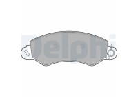 Brake Pad Set, disc brake LP2096 Delphi