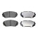 Brake Pad Set, disc brake LP2098 Delphi, Thumbnail 3