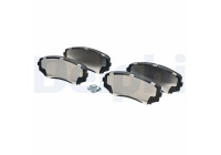 Brake Pad Set, disc brake LP2098 Delphi