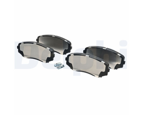 Brake Pad Set, disc brake LP2098 Delphi