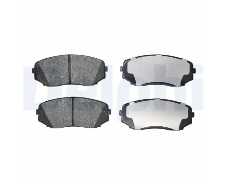 Brake Pad Set, disc brake LP2098 Delphi, Image 2