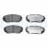 Brake Pad Set, disc brake LP2098 Delphi, Thumbnail 2