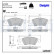 Brake Pad Set, disc brake LP2099 Delphi, Thumbnail 3