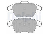 Brake Pad Set, disc brake LP2100 Delphi