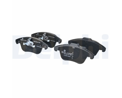 Brake Pad Set, disc brake LP2100 Delphi, Image 2