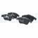 Brake Pad Set, disc brake LP2100 Delphi, Thumbnail 2