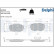 Brake Pad Set, disc brake LP2101 Delphi