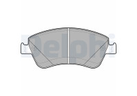 Brake Pad Set, disc brake LP2102 Delphi
