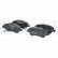 Brake Pad Set, disc brake LP2102 Delphi, Thumbnail 2