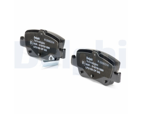 Brake Pad Set, disc brake LP2103 Delphi