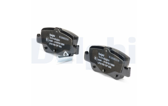Brake Pad Set, disc brake LP2103 Delphi