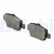 Brake Pad Set, disc brake LP2103 Delphi, Thumbnail 2
