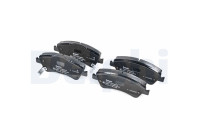 Brake Pad Set, disc brake LP2104 Delphi