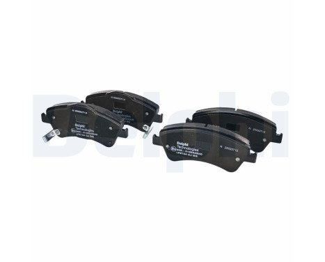 Brake Pad Set, disc brake LP2104 Delphi, Image 2