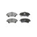 Brake Pad Set, disc brake LP2104 Delphi, Thumbnail 2