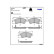 Brake Pad Set, disc brake LP2104 Delphi, Thumbnail 3