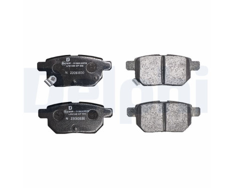 Brake Pad Set, disc brake LP2105 Delphi, Image 2