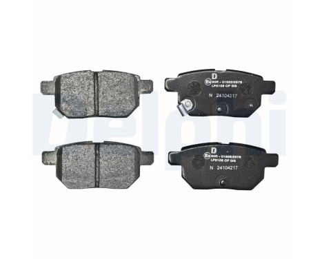 Brake Pad Set, disc brake LP2105 Delphi, Image 3