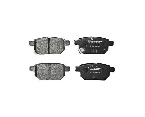 Brake Pad Set, disc brake LP2105 Delphi, Image 2