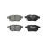 Brake Pad Set, disc brake LP2105 Delphi, Thumbnail 2