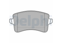 Brake Pad Set, disc brake LP2106 Delphi