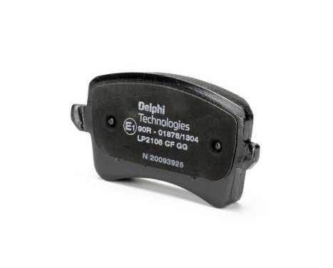 Brake Pad Set, disc brake LP2106 Delphi