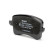 Brake Pad Set, disc brake LP2106 Delphi
