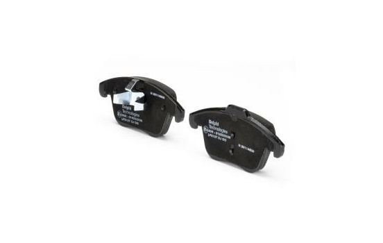 Brake Pad Set, disc brake LP2107 Delphi