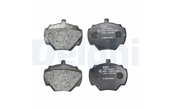 Brake pad set, disc brake LP211 Delphi, Image 2