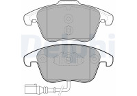 Brake Pad Set, disc brake LP2110 Delphi