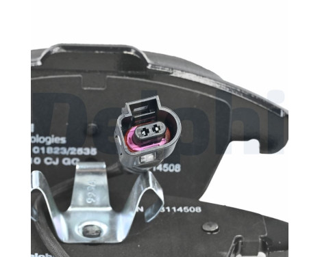 Brake Pad Set, disc brake LP2110 Delphi, Image 4