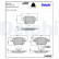 Brake Pad Set, disc brake LP2110 Delphi, Thumbnail 4