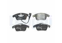 Brake Pad Set, disc brake LP2110 Delphi