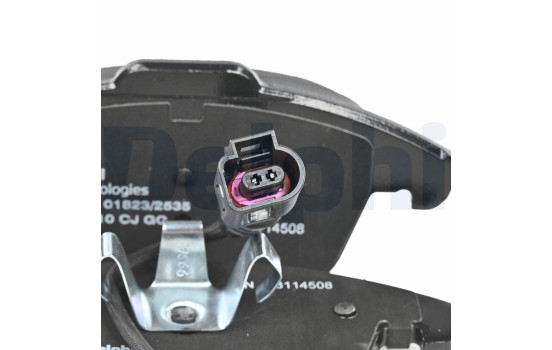 Brake Pad Set, disc brake LP2110 Delphi, Image 3