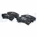 Brake Pad Set, disc brake LP2111 Delphi