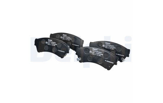 Brake Pad Set, disc brake LP2111 Delphi