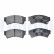 Brake Pad Set, disc brake LP2111 Delphi, Thumbnail 2